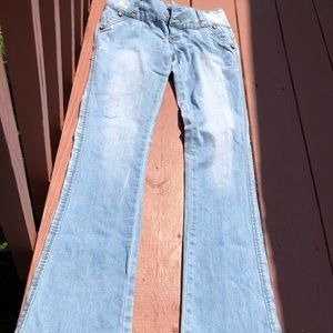 light blue jeans , size 5